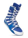 Invincible Cobra Boxing Shoes, Boxing Boots, Boxing Shoes for Men & Women Blue UK-7