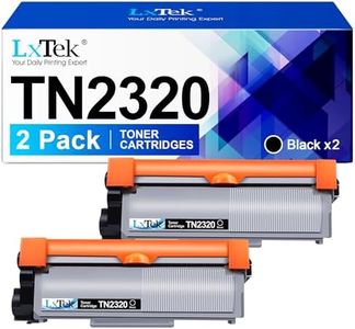 LxTek Compatibili Cartucce di Toner Sostituzione per Brother TN2320 TN2310 TN 2320 TN 2310 per MFC-L2700DW L2700DN L2720DW L2740DW per DCP-L2500D L2540DN per HL-L2300D 2360DN L2340DW (Nero, 2-Pack)