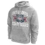 COAST GUARD XL Military Hooded Sweatshirt Sp Grey Adult Men's Women's Long Sleeve Hooded Sweatshirt