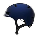 ABUS Scraper 3.0 City Helmet - Durable Bicycle Helmet for City Traffic - for Women and Men - Blue, Size L