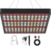 2024 Newest CW2000 LED Grow Lights Full Spectrum Grow Lamp with 3-Metre Cable for Greenhouse and Indoor Plant Veg and Flower Growing Coverage 2 x 2Ft