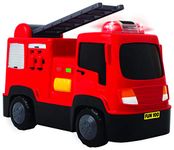 Funskool Giggles Giggles, Fire Engine, Multicolour Vehicle With Lights And Sounds, Develops Motor Skills , 12 Months & Above, Infant And Preschool Toys