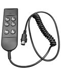 Lift Chair Remote Control for Home Power Recline Hand Control 6 Button Remote with 5-Pin Plug Extension Cable Fit for Okin Dewert Limoss Lazyboy Golden Catnapper