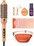 Wavytalk VIP Volume Blowout Boost Festival Bundle, Thermal Brush 1.5 inch for Blowout Look, Tourmaline Ceramic Negative Ion Technology, 5 Temperature Settings Dual Voltage