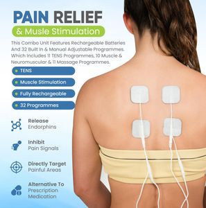 Med-Fit EMS Muscle Stimulator – Electronic Muscle Therapy Device