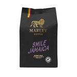 Marley Coffee 20% Jamaica Blue Mountain Medium Roast Ground Coffee 227g - Smile Jamaica Medium Roast - From The Marley Family, Rainforest Alliance Certified - V60 Filter Cafetiere Aeropress