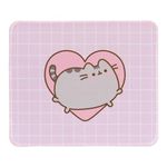 Grupo Erik Pusheen Mouse Pad | Non-Slip Rubber Base & Waterproof Gaming Mouse Pad | Pusheen Gifts | Pink Mouse Pad | Small Mouse Mat | Pusheen Merchandise