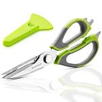 Kitchen Scissors Heavy Duty Multipurpose Utility Stainless-Steel Detachable Dishwasher Safe Cooking Poultry Shears for Food Chicken Meat, Herb, Fish, Vegetables Peeler & Bottle Opener