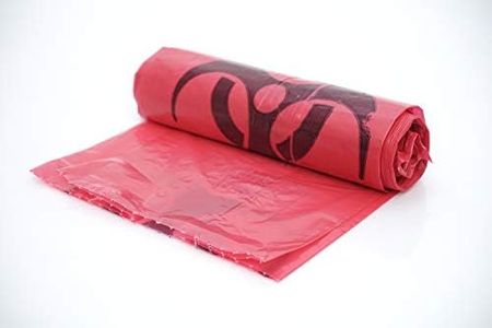 Medegen Medical RD630 Biohazard Waste Bag, Red, 14.5" Width, 19" Length, Pack of 200