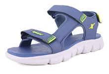 Sparx mens SS 610 | Latest, Daily Use, Stylish Floaters | Blue Sport Sandal - 6 UK (SS 610)