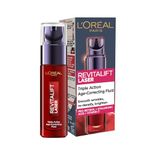 L'Oréal Paris Revitalift Laser Renew Advanced Anti-Ageing Smoothing Serum Wrinkles Appear Reduced & Skin Texture feels improved, Formulate to Refine Pores & Target Skin texture, 30ml