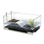 Ciano Tartarium 40 Turtle Terrapin Reptile Glass Tank with Ramp