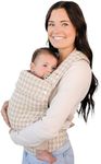 Ergonomic Hip-Healthy Baby Carrier, Front-Back Carry, 7-35 lbs, Houndstooth
