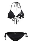 Roxy Young Women Sd Be Cl Tiki Tri Reg Bikini Set, Black, S EU