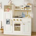 inFUNSAME Wooden Play Kitchen for K