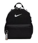 Nike Brasilia JDI Mini Backpack - Black/White, Black/White, Modern