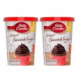 Crocker Chocolate Fudge Icing 400g - Pack of 2