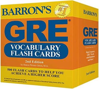 GRE Vocabulary Flash Cards (Barron's Test Prep)