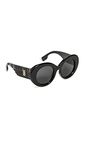 Burberry MARGOT BE 4370U Black/Grey 49/22/140 women Sunglasses