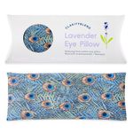 Clarity Blend Aromatherapy - Weighted Lavender Eye Pillow for Yoga & Meditation - Aromatherapy Lavender Bag with Flaxseed - Cooling & Scented Eye Pillow for Relaxation