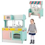 HONEY JOY 2 in 1 Kids Play Kitchen 