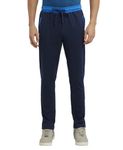 Jockey Men's Slim Fit Trackpants (9510_Navy & Neon Blue_x-large_Navy & Neon Blue_X-Large)