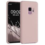 kwmobile Case Compatible with Samsung Galaxy S9 Case - TPU Silicone Phone Cover with Soft Finish - Light Pink Matte