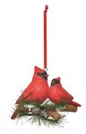 Ganz MX184149 Cardinal Christmas Tree Decoration Hanging Ornament, 3.13-inch Height, Resin and Polyresin