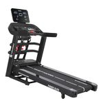 MAXPRO Fusion Elite 5 HP Peak DC Motor, 15 Level Auto Incline Treadmill for Home Gym with Massager,Free Diet Plan,Max.Speed 14km/hr,Max. User Weight 110kgs,Fit Show App Support, (PTM405MI)