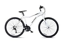 Wildtrak - Alloy Mountain Bike, Adult, 26 Inch, 18 Speed, Shimano shifters - White