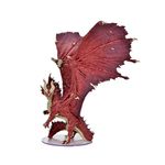 D&D Minis: Icons of The Realms: Balagos: Ancient Red Dragon – Pre-Painted Dungeons and Dragons Miniature by WizKids – Compatible with DND and Other Tabletop RPG Games TTRPG