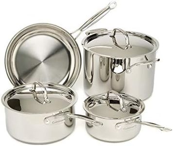 CUISINART CORPORATION 77-7 7pc.CHEFS CLASSIC SS COOKWARE