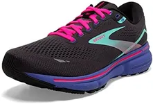 Brooks Women's Ghost 15 B Width Running Shoe (BRK-120380 1B 10372A0 9.5 (079) Black/Purple)