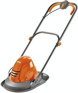 Flymo Turbo Lite 270 Electric Hover Lawn Mower, 1400W, 27cm Cutting Width