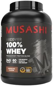 Musashi 100% Whey Protein Powder Chocolate 2kg