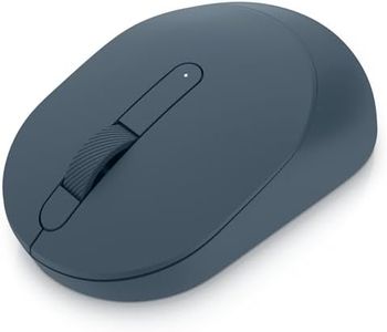 Dell Mobile Wireless Mouse - MS3320W, Wireless - 2.4 GHz, Bluetooth 5.0, Optical LED, Mechanical Scroll, 1600 DPI, 3-Buttons - Midnight Green