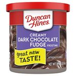 Duncan Hines Creamy Home-Style Dark Chocolates Fudge Frosting 453 g