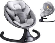 Toriox Baby Swing Chair, New Born Baby | Baby Cradle and Swing, Baby Sleeping Swing, Electric Jhula for Baby 0 to 1.5 Years, Automatic Swing Cradle Lightweight, Compact Design for Baby