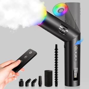 COLBOR CF5 Portable Fog Machine, 40W Mini Handheld Smoke Machine for Photography with Remote Control, Small Fogger Haze Maker for Indoor Outdoor Halloween Party Cosplay, Rechargeable Fog Machine