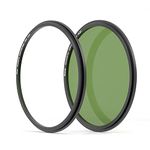 Kase 82mm Wolverine Magnetic CPL Filter with 82mm Lens Adapter Ring for Camera Lens,Shockproof Tempered Optical Glass & HD Multi Coated Circular Polarizer Filter