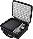 Hard Drive Case for Seagate Expansion Desktop/for Western Digital WD My Book/for Elements External Hard Drive 6TB 8TB 10TB 12TB 14TB 16TB 18TB Portable Desktop HDD (Black+Inside Grey)
