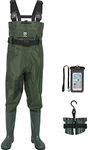 TIDEWE Bootfoot Chest Wader, 2-Ply 