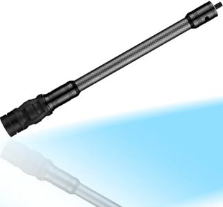 GQT Archery Bow Stabilizer for Compound Bow, Carbon Fiber Bow Balance Bar, Damping System and Weights Kit, 10 in