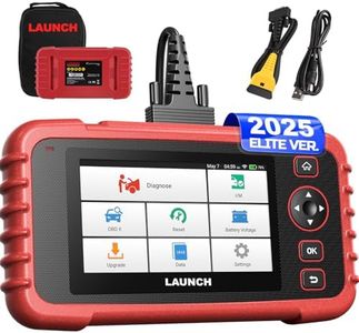 Launch CRP129X V2.0 Elite 2025 New OBD2 Scanner for Car, FCA AutoAuth, 12 Reset Oil/EPB/SAS/TPMS/BMS/Throttle/DPF Reset/Injector Coding, Scan Tool for ABS/SRS/at/Engine, Lifetime F-Ree Update
