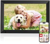 GGUA Digital Photo Frame Wifi 10.1 Inch Built in 32GB Memory, 1280x800 IPS LCD Touchscreen, Auto-Rotate and Audio, Quick and Easy Share Photos or Videos via the Frameo App, the Best Choice for Gifting