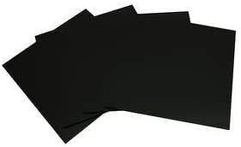 Binari Glass Studio System 96 Black Fusible Glass Pack 4 Sheets - COE 96 by