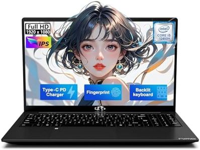 NIMO 15.6" FHD-IPS-Laptop, Intel i5-12450H 8 Cores 32GB RAM 1TB SSD (Beat i7-11800H, Up to 4.4 GHz) 100W Type-C Fingerprint Backlit Keyboard for Professionals & Students Office, Study & Travel