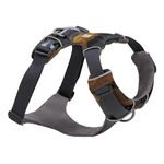 RUFFWEAR Front Range Harness, Extra Small Dog Harness, Reflective Y Harness, Adjustable Comfortable Padded Dog Walking, No Pull Dog Harnesses, 2 Lead Attachments & V Ring, Size XS, Moonlight Mountains