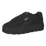 PUMA Women's Karmen Sneaker, Puma Black Puma Team Gold, 6.5 UK