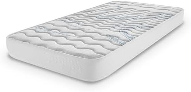 NATURALEX - Matelas Bébé 60x120 cm - Accueil Mousse HR - Respirant - Réversible - Hypoallergénique - Certifié Oeko Tex - Conception Française - modèle Baby Confort Perfect Sleep - Épaisseur 12 cm